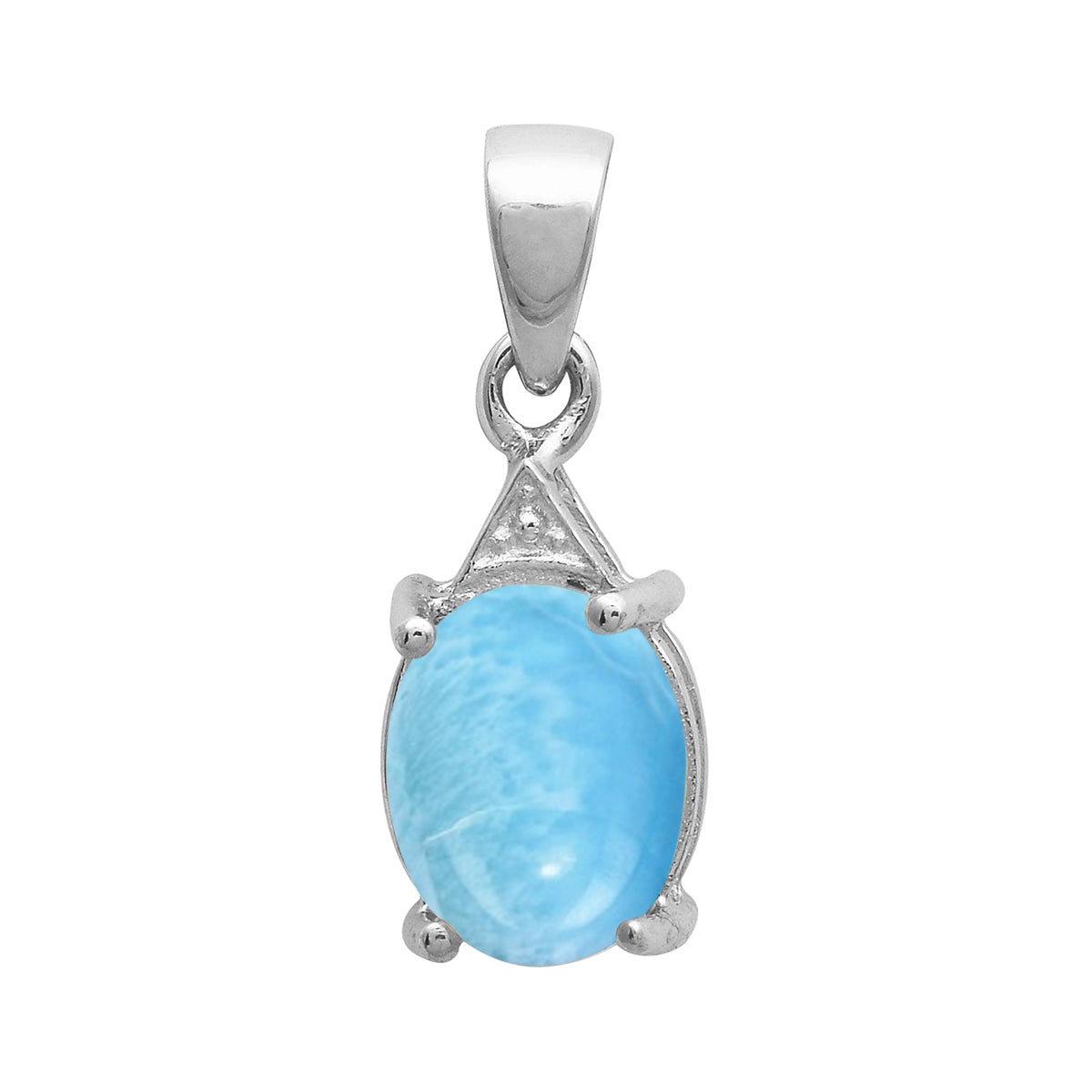 Solitaire Oval Cut Multi Choice Gemstone Pendant