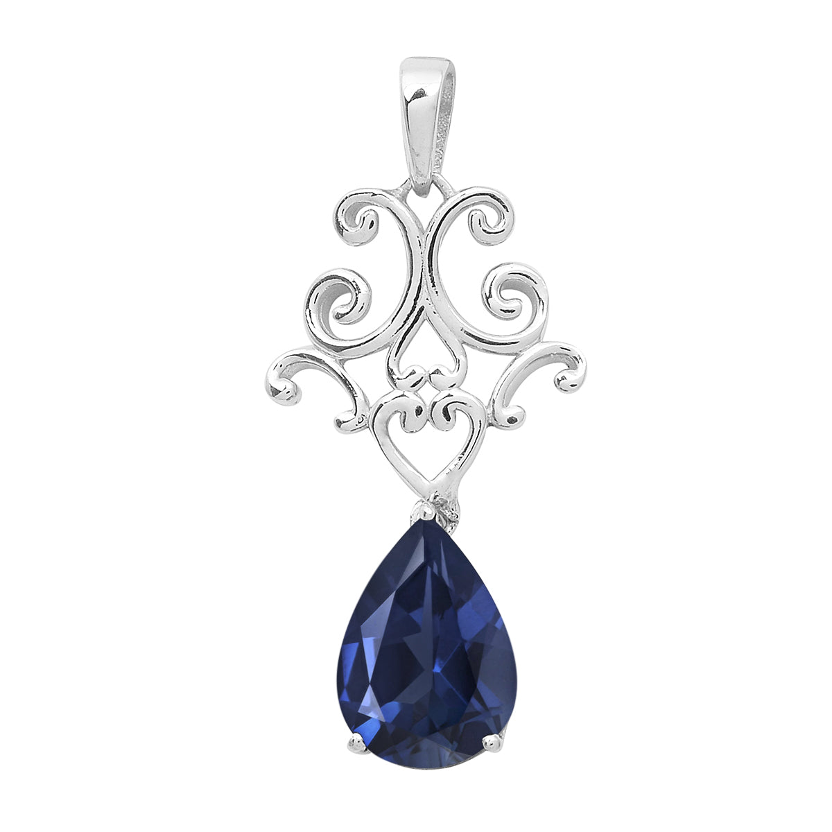 Tree Design Multi Choice Gemstone Pendant