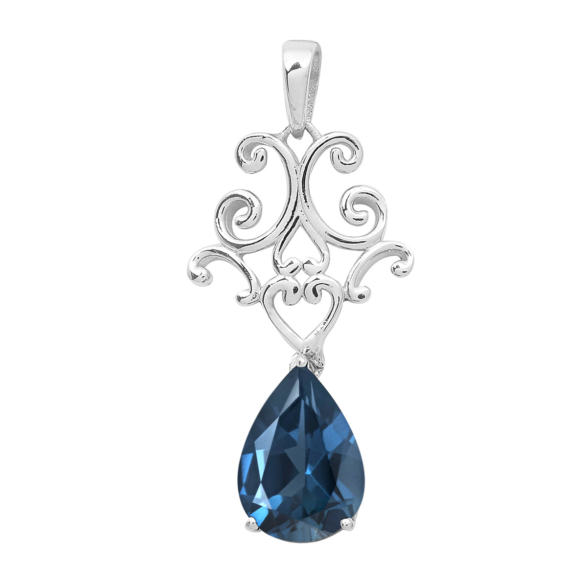 Tree Design Multi Choice Gemstone Pendant