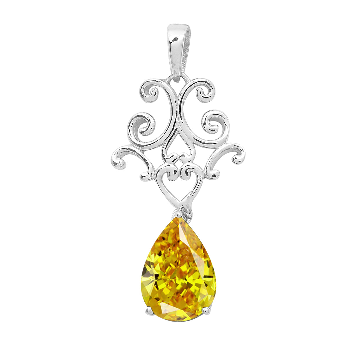 Tree Design Multi Choice Gemstone Pendant
