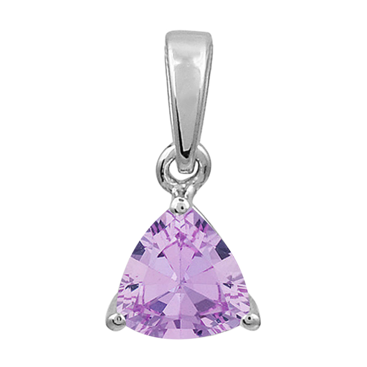 Trillion Cut Multi Choice Gemstone Pendant
