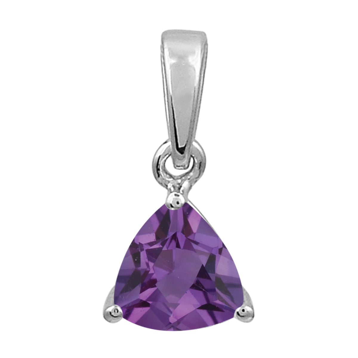 Trillion Cut Multi Choice Gemstone Pendant