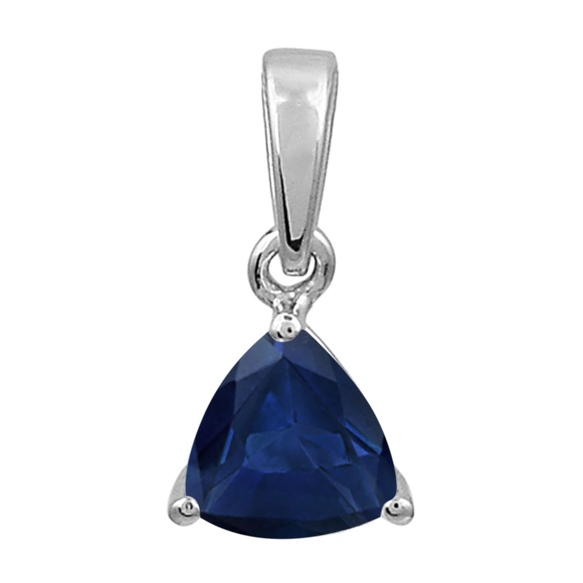 Trillion Cut Multi Choice Gemstone Pendant