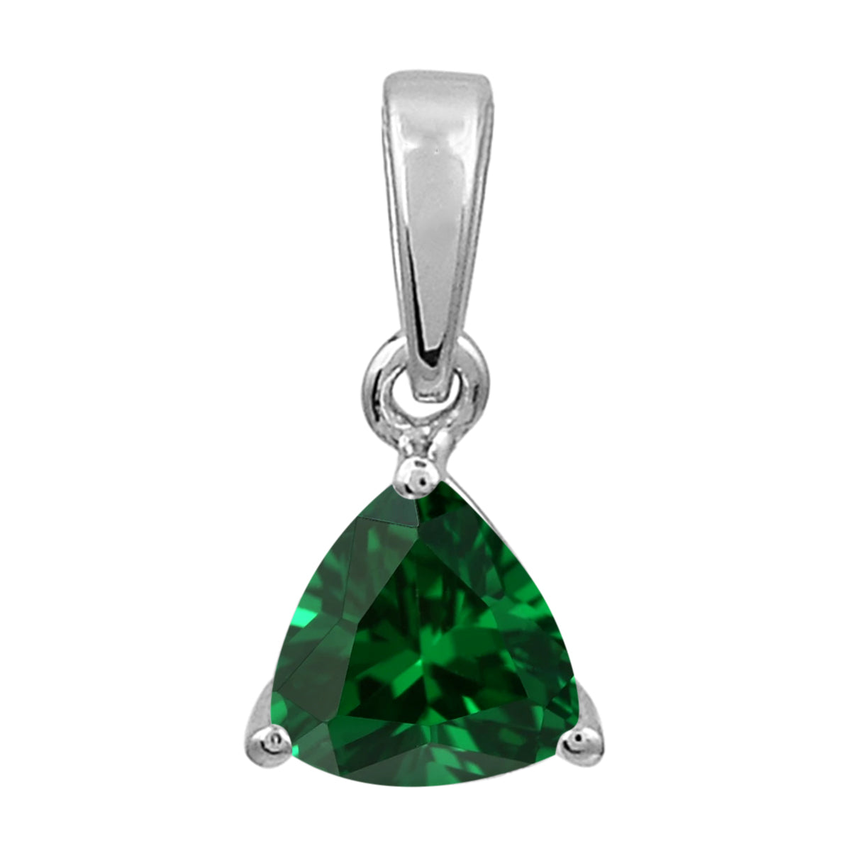 Trillion Cut Multi Choice Gemstone Pendant