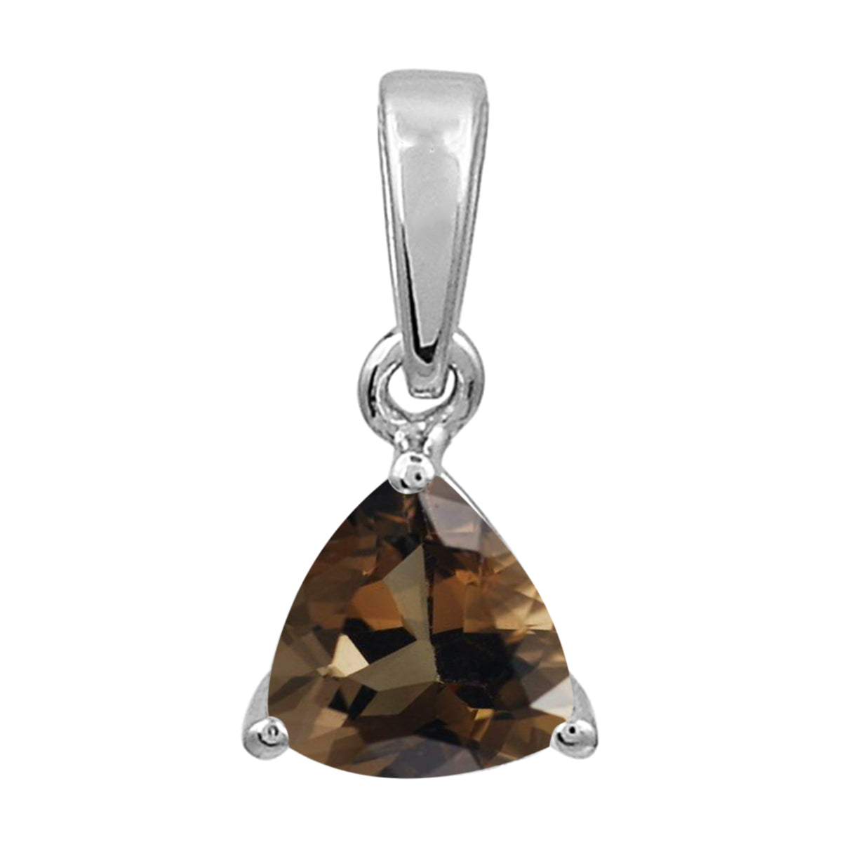 Trillion Cut Multi Choice Gemstone Pendant