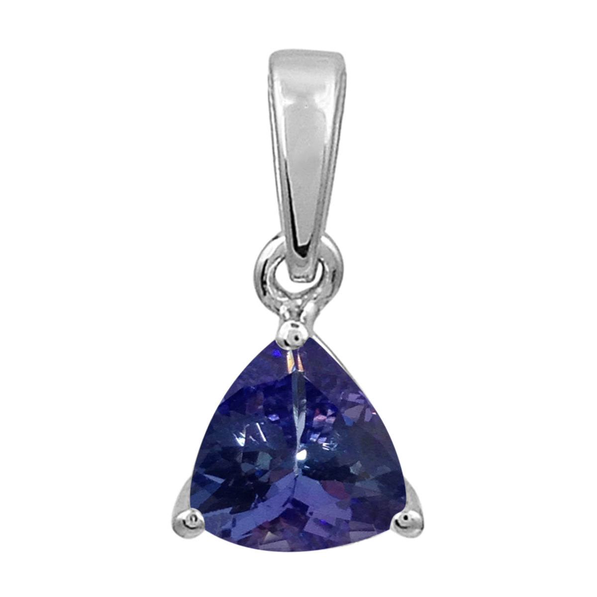 Trillion Cut Multi Choice Gemstone Pendant