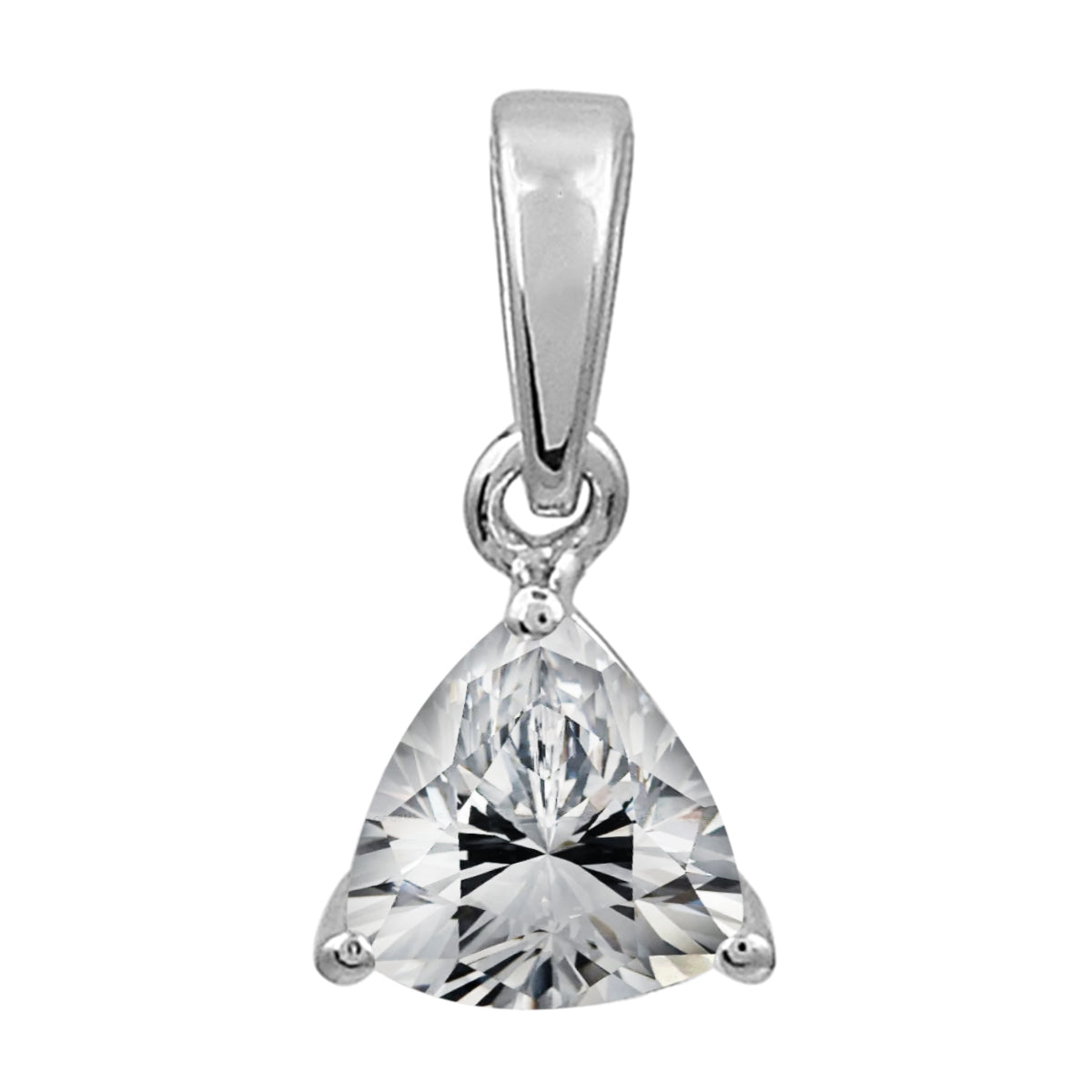 Trillion Cut Multi Choice Gemstone Pendant