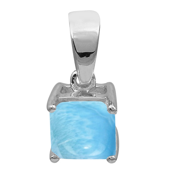 Square Cut Multi Choice Gemstone Pendant