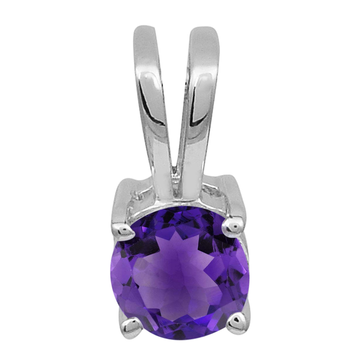 Round Cut Multi Choice Gemstone Pendant
