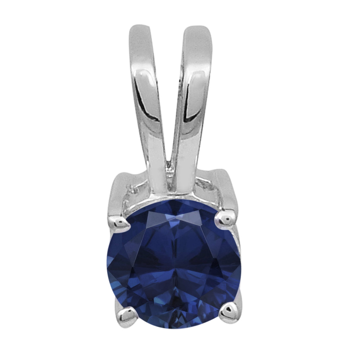 Round Cut Multi Choice Gemstone Pendant