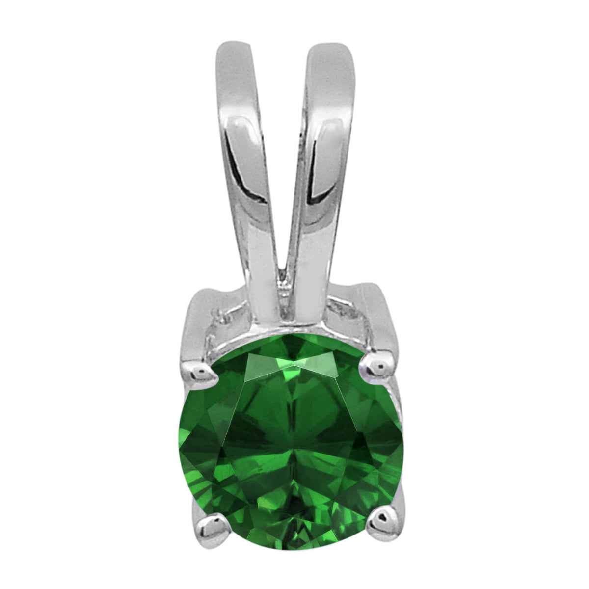 Round Cut Multi Choice Gemstone Pendant