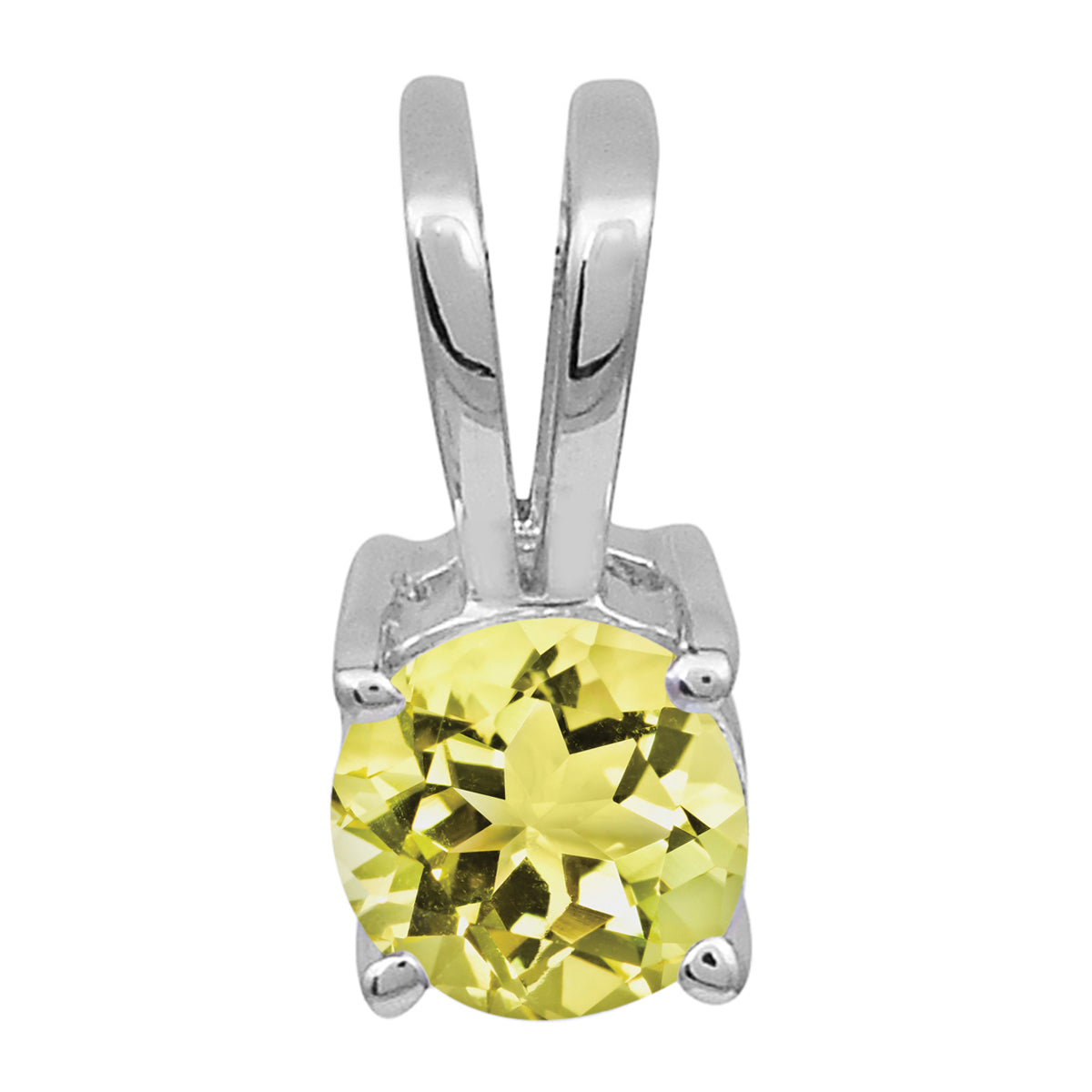 Round Cut Multi Choice Gemstone Pendant