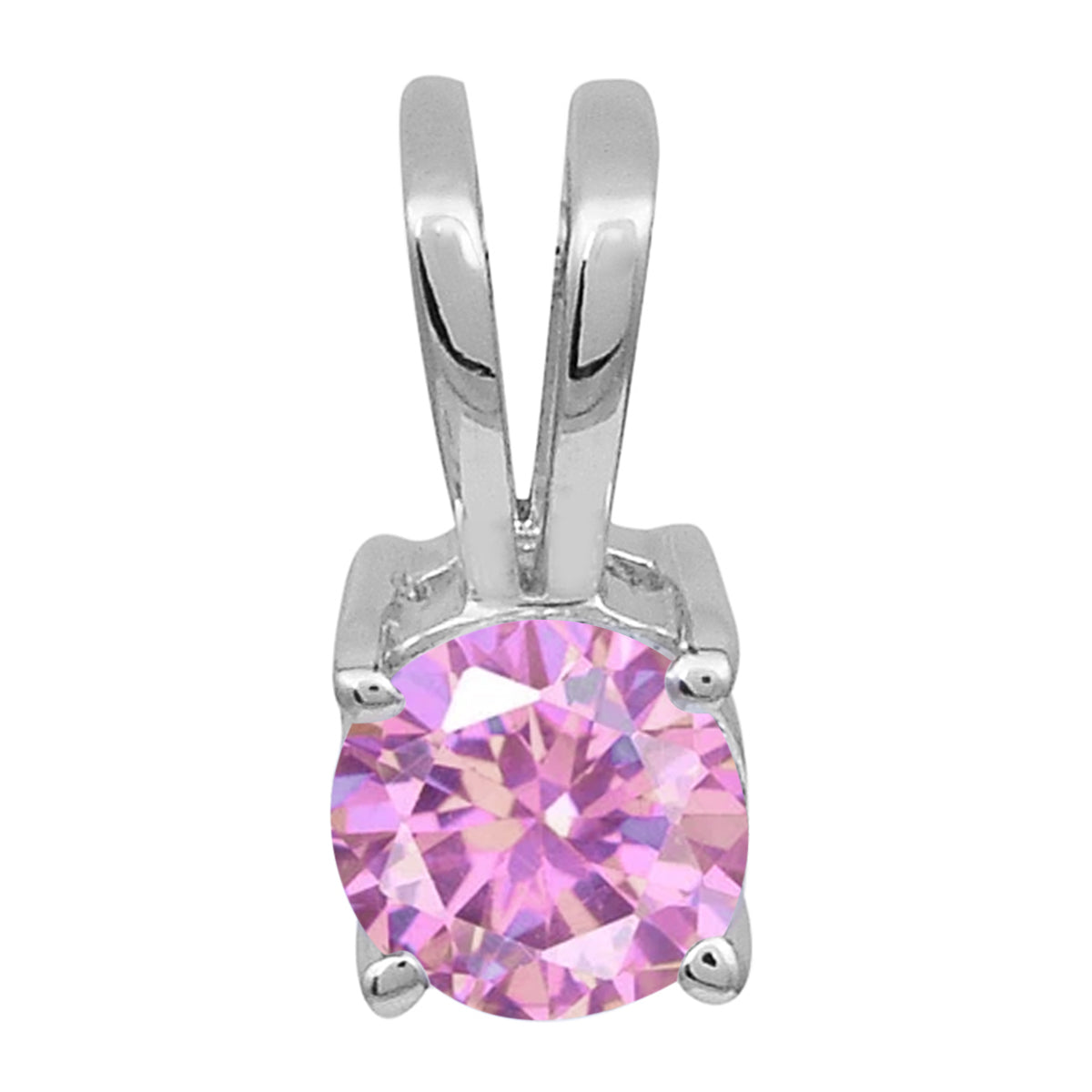 Round Cut Multi Choice Gemstone Pendant