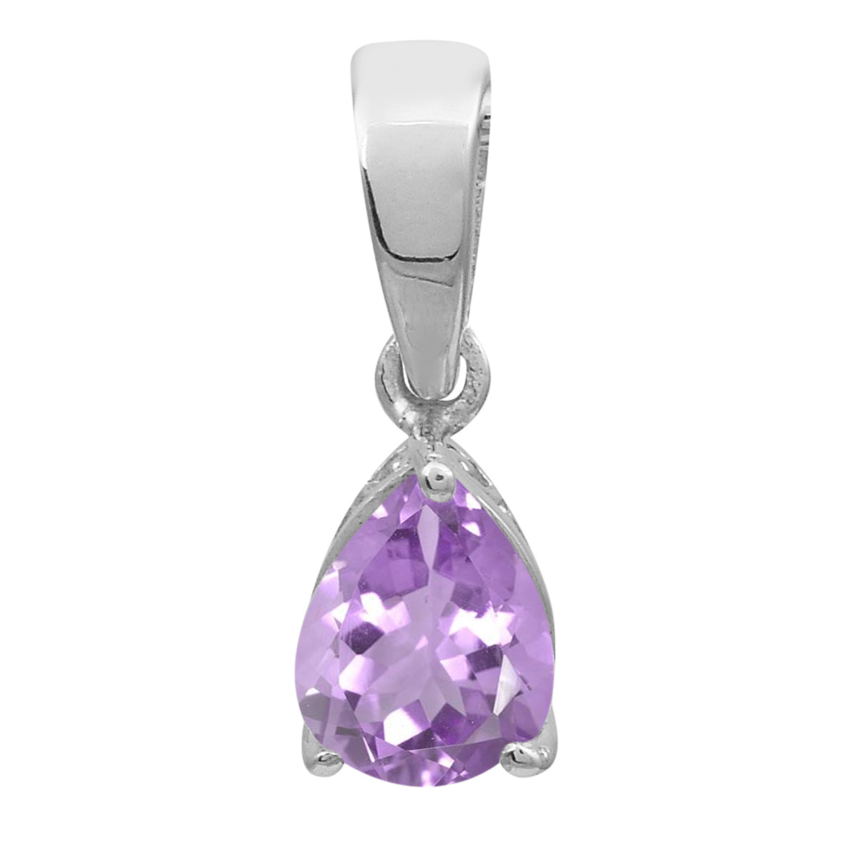 Pear Cut Multi Choice Gemstone Pendant