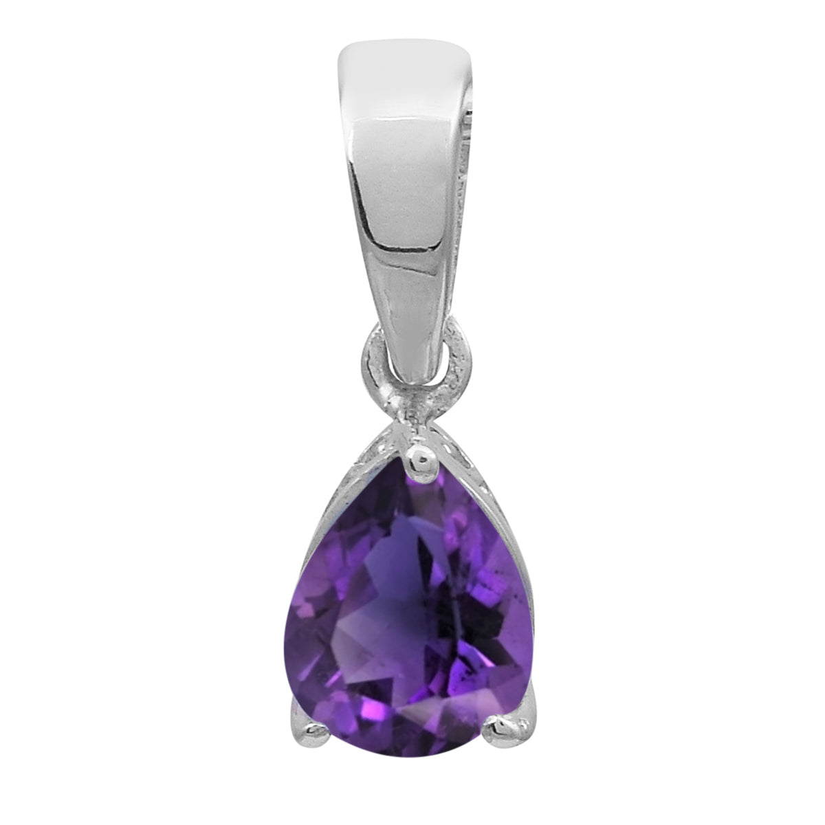 Pear Cut Multi Choice Gemstone Pendant