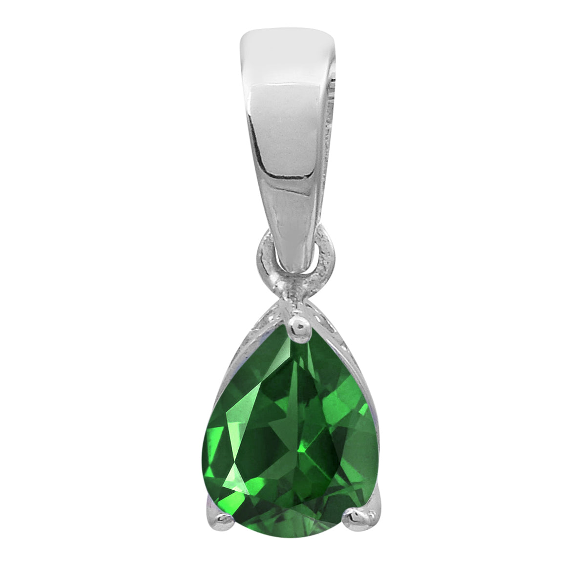 Pear Cut Multi Choice Gemstone Pendant