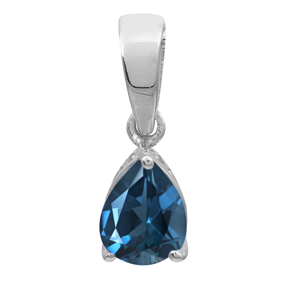 Pear Cut Multi Choice Gemstone Pendant