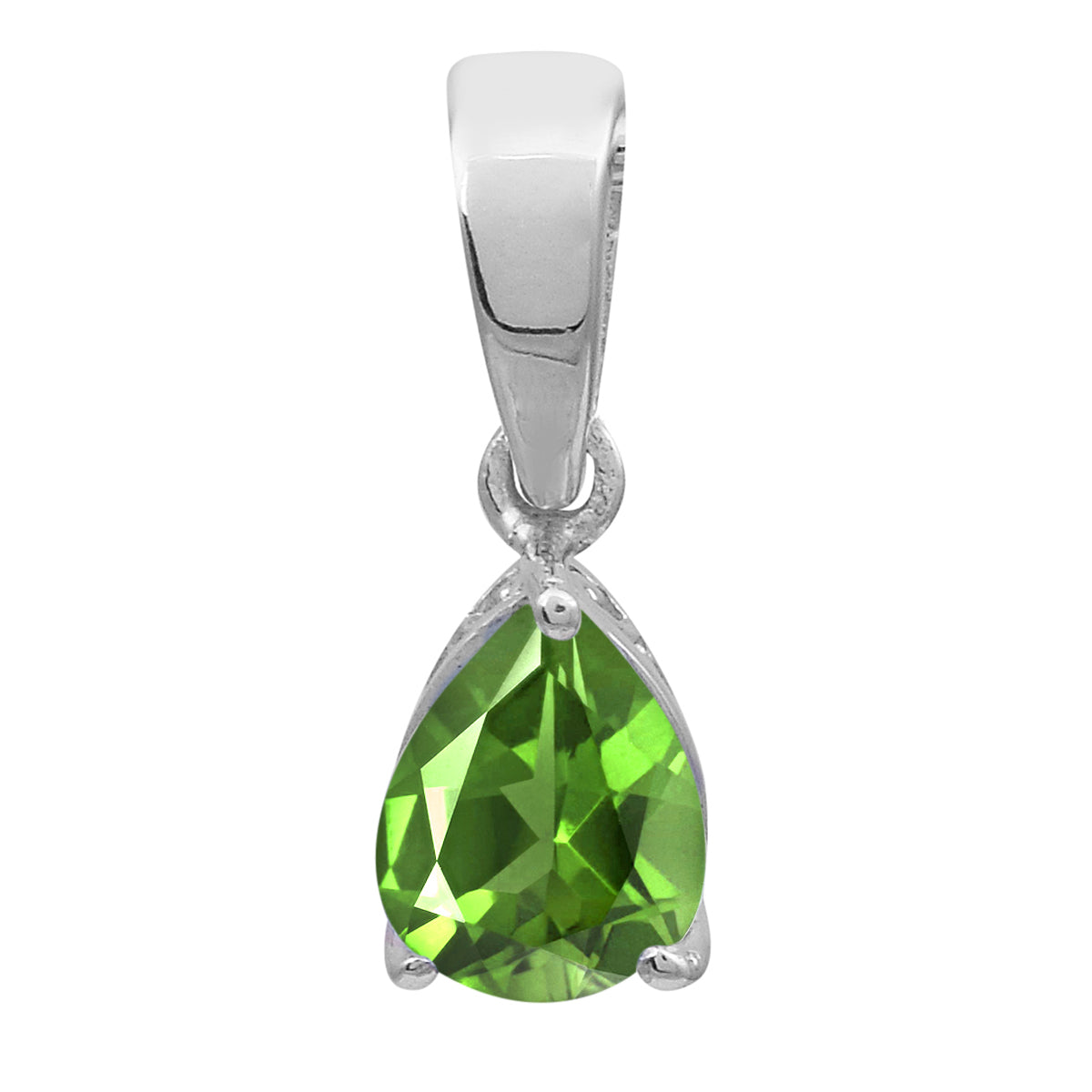 Pear Cut Multi Choice Gemstone Pendant