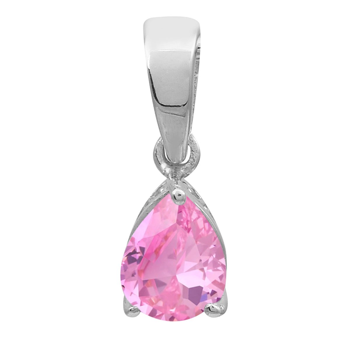Pear Cut Multi Choice Gemstone Pendant