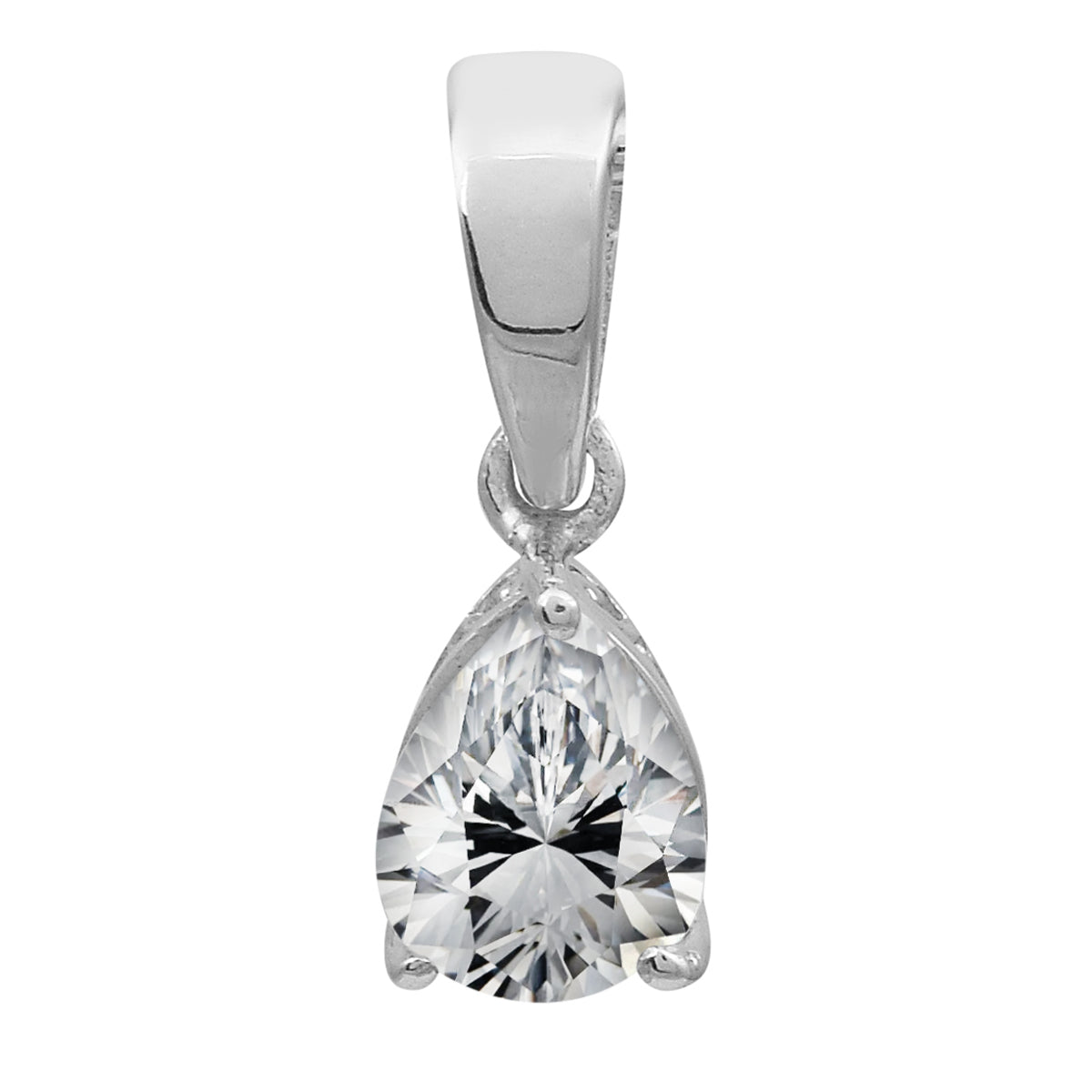 Pear Cut Multi Choice Gemstone Pendant
