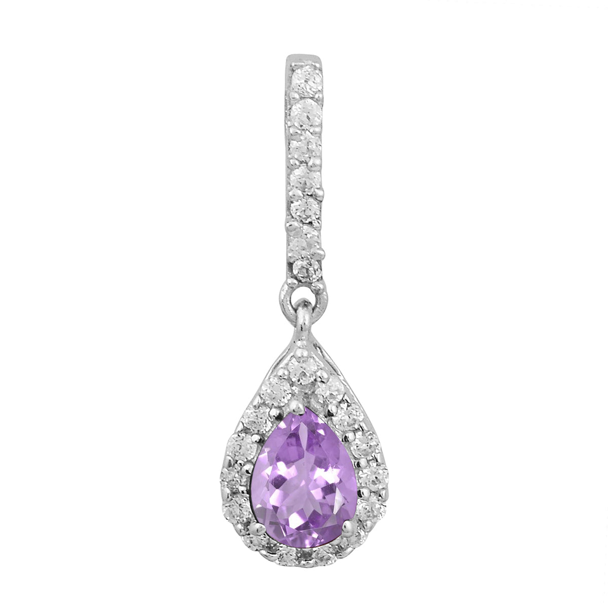 Tear Drop Pear Multi Choice Gemstone Pendant