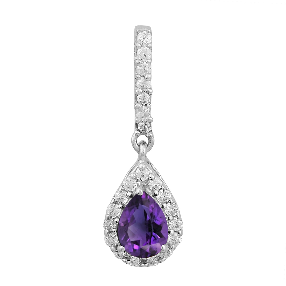 Tear Drop Pear Multi Choice Gemstone Pendant