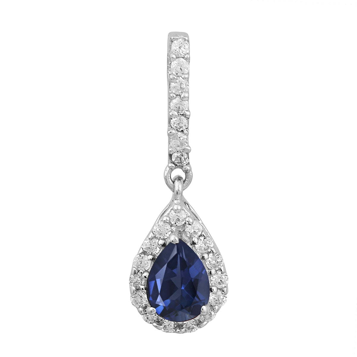 Tear Drop Pear Multi Choice Gemstone Pendant