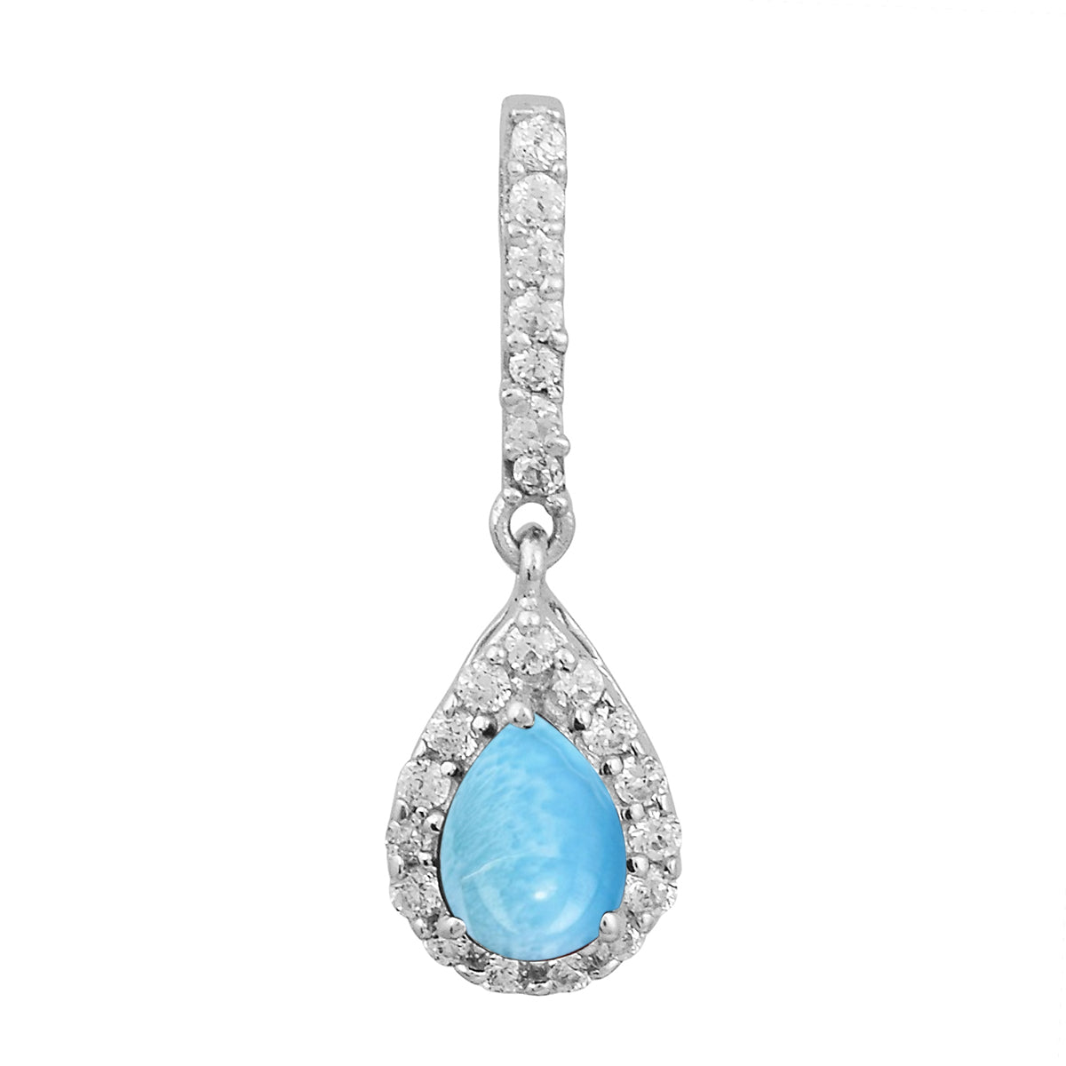 Tear Drop Pear Multi Choice Gemstone Pendant