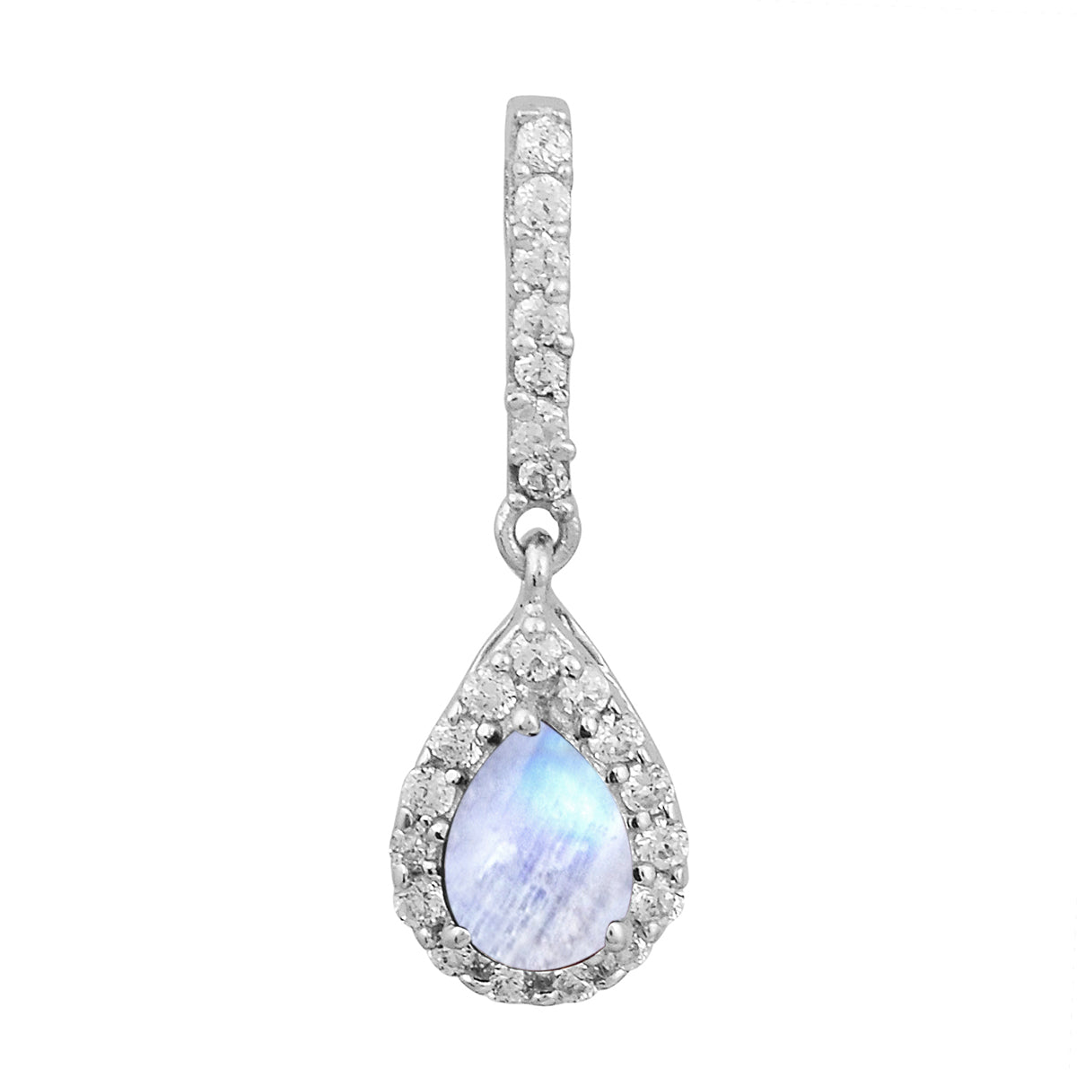 Tear Drop Pear Multi Choice Gemstone Pendant