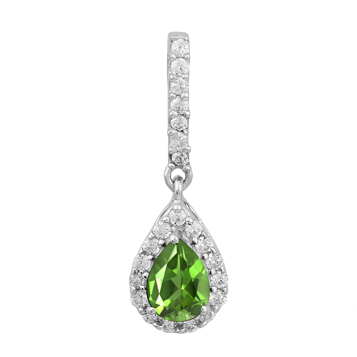 Tear Drop Pear Multi Choice Gemstone Pendant