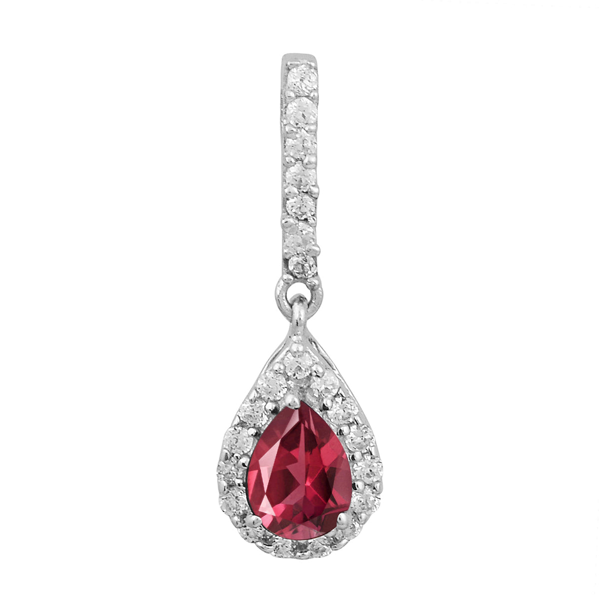 Tear Drop Pear Multi Choice Gemstone Pendant