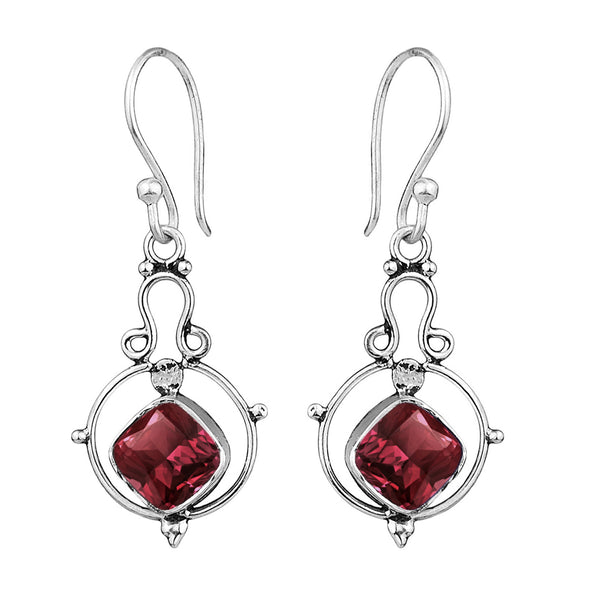 Classic Multi Choice Gemstone 925 Sterling Silver Earring
