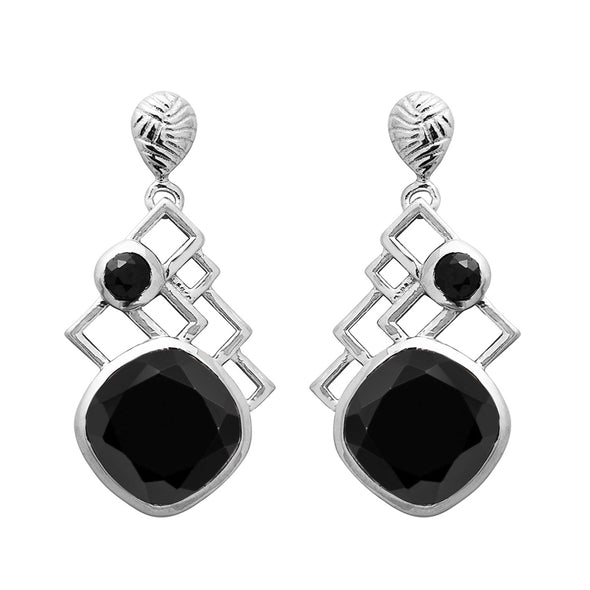 Classical Design Multi Choice Gemstone 925 Sterling Silver Earring