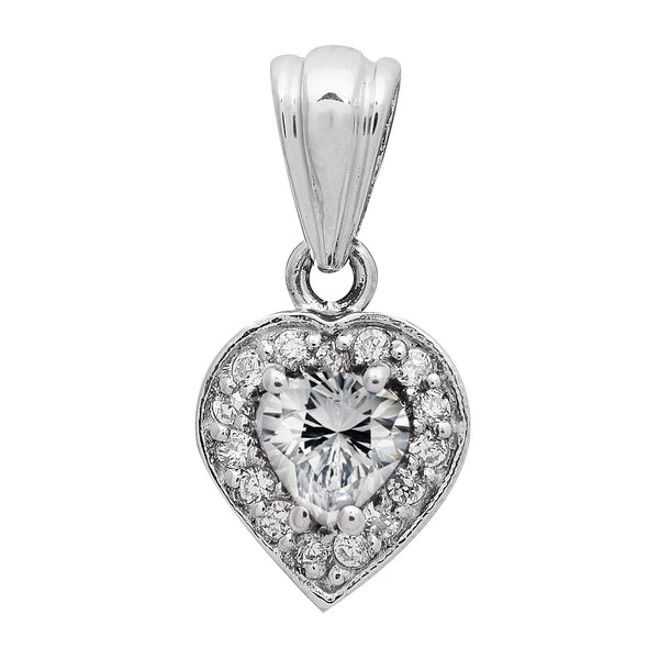 Valentine Gift Heart Multi Choice Gemstone Pendant