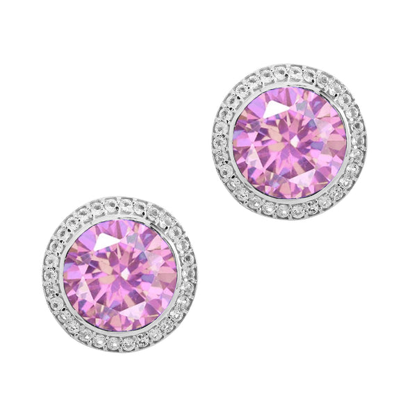 Solitaire Accents Oval Multi Choice Gemstone 925 Sterling Silver Earring