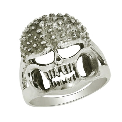 Skull With Helmet Ring
