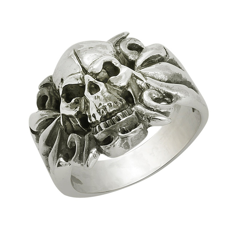 Biker Skull Ring