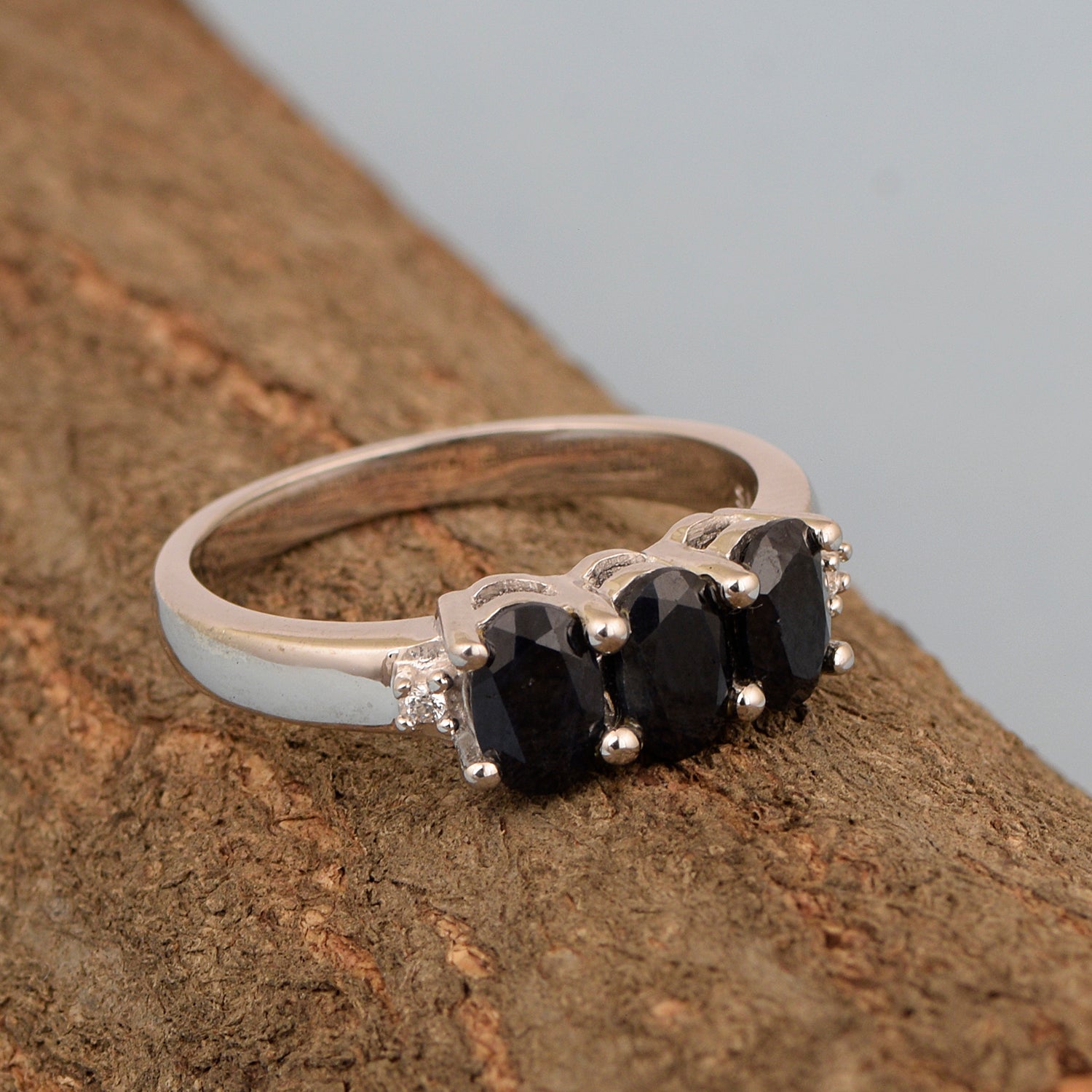 Black Spinel ring