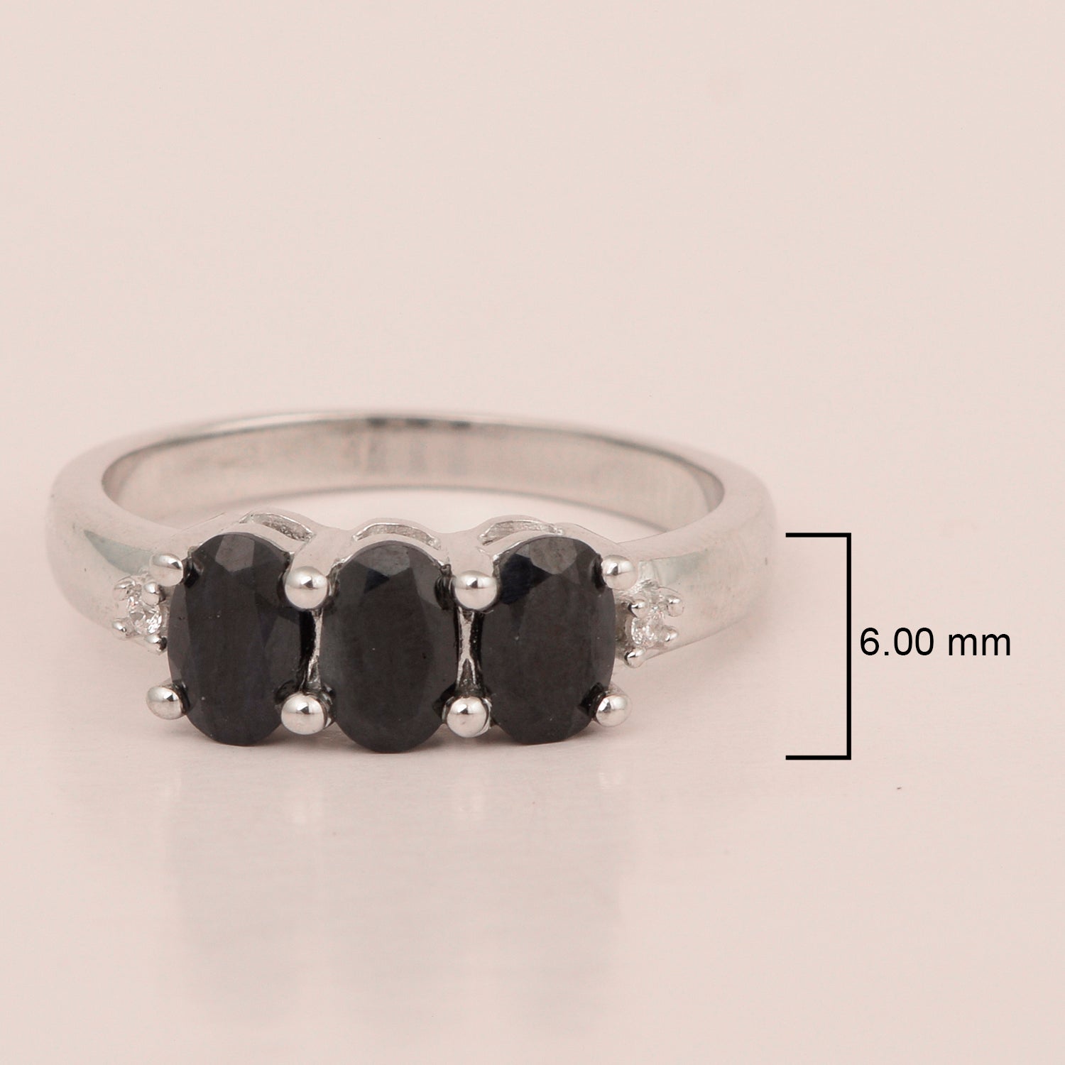 Black Spinel ring