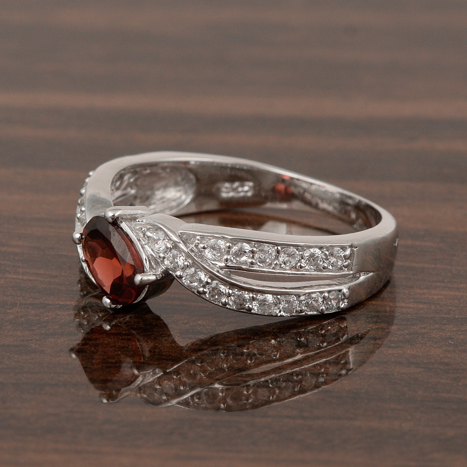 Garnet ring