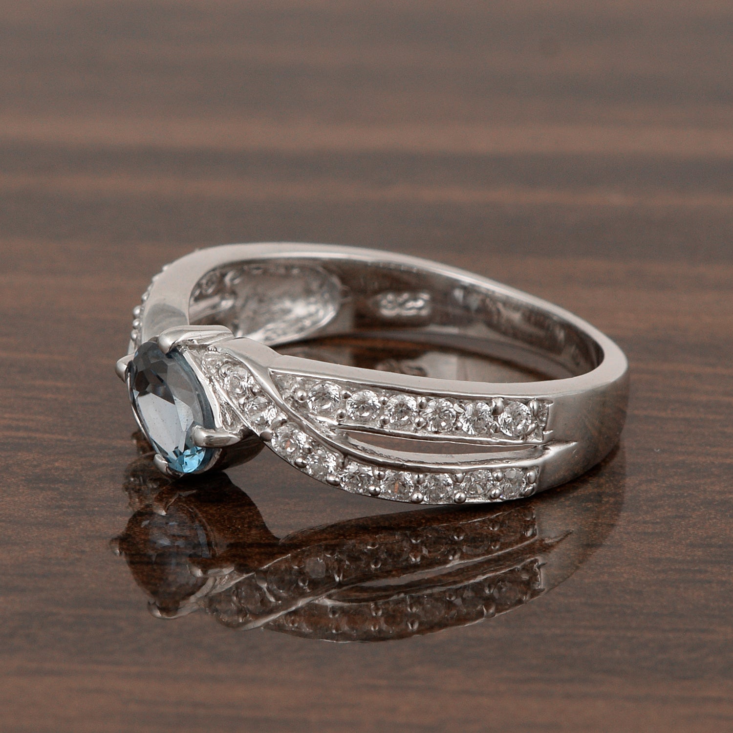 London Blue Topaz ring
