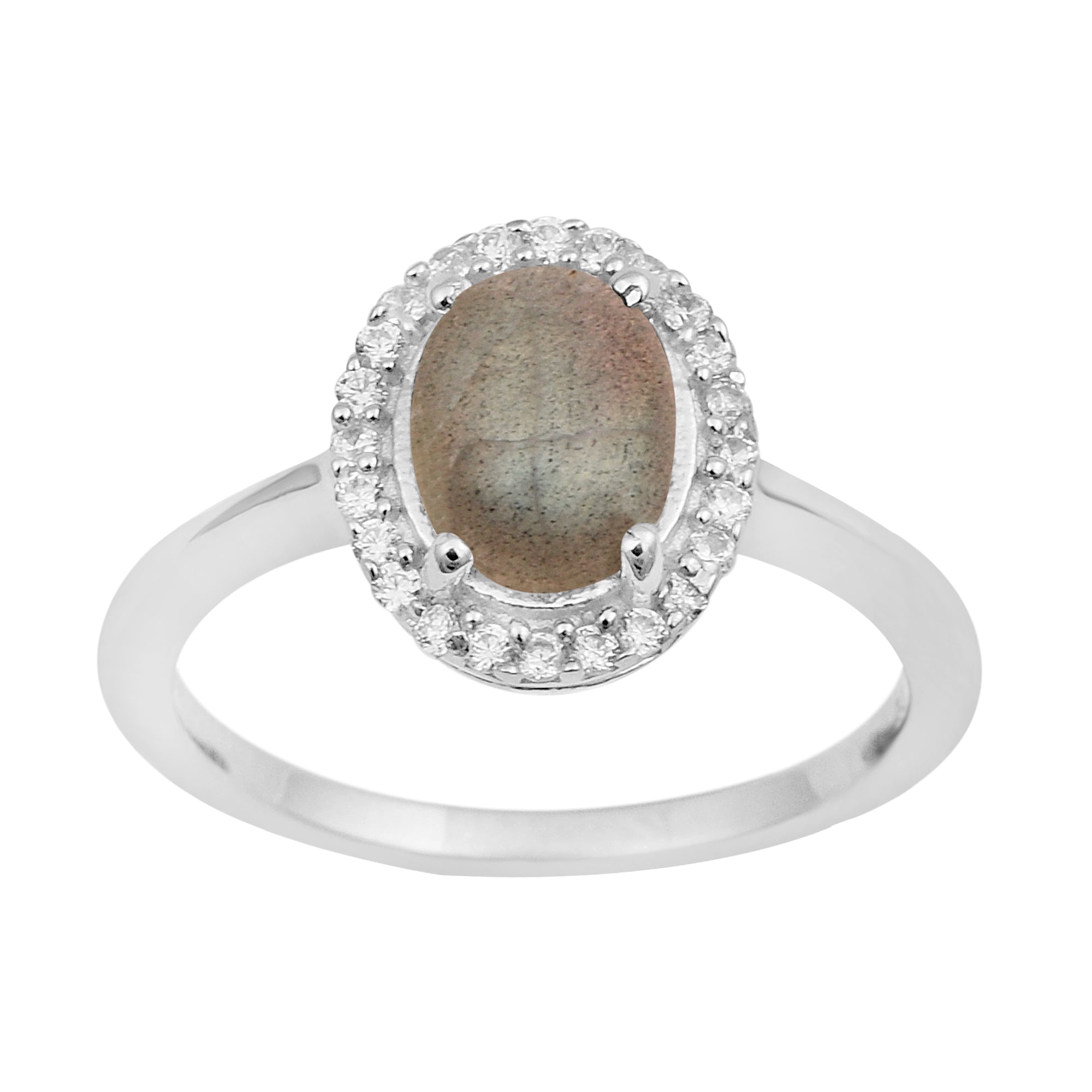 Labradorite ring