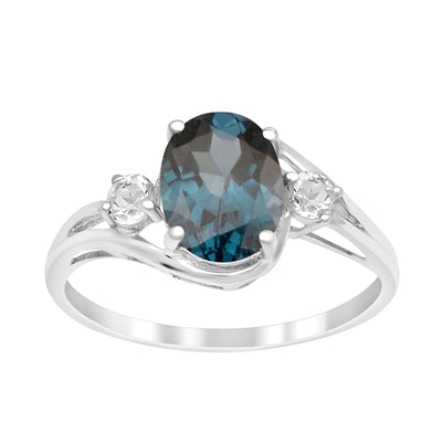 London Blue Topaz ring