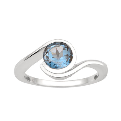 London Blue Topaz ring