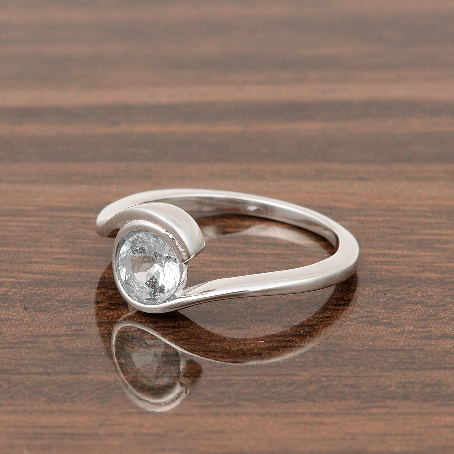 Swiss Blue Topaz ring