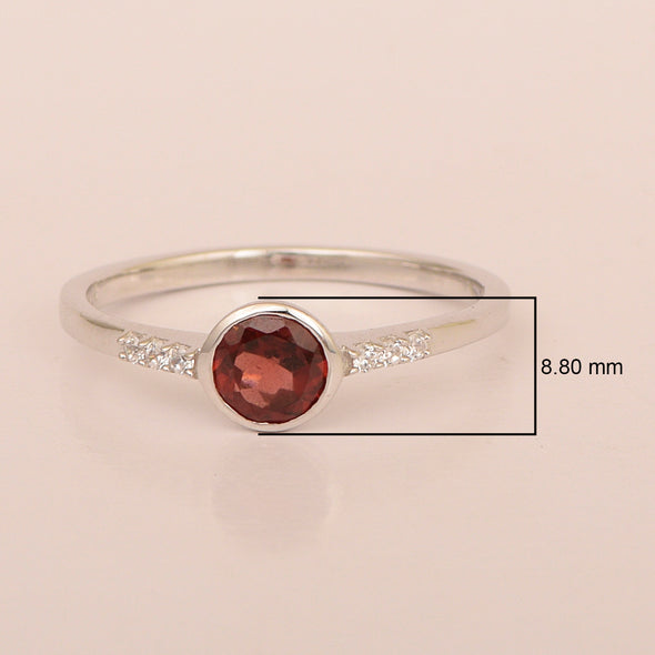 Garnet ring