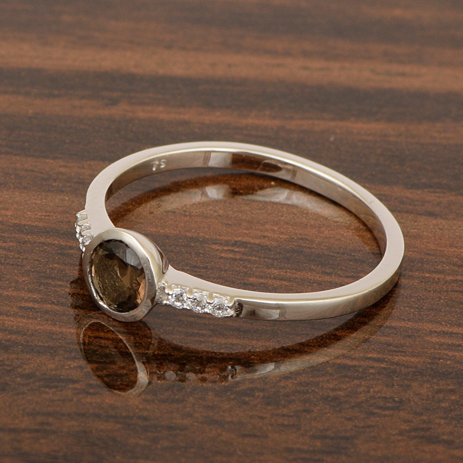 Smoky Quartz ring