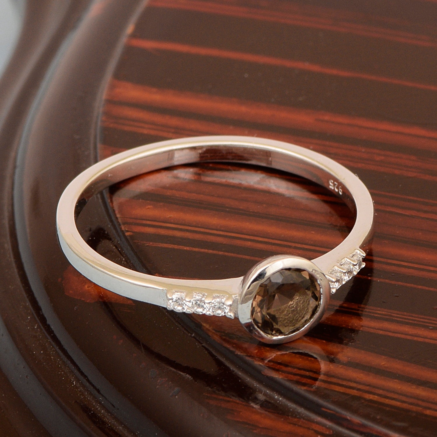 Smoky Quartz ring