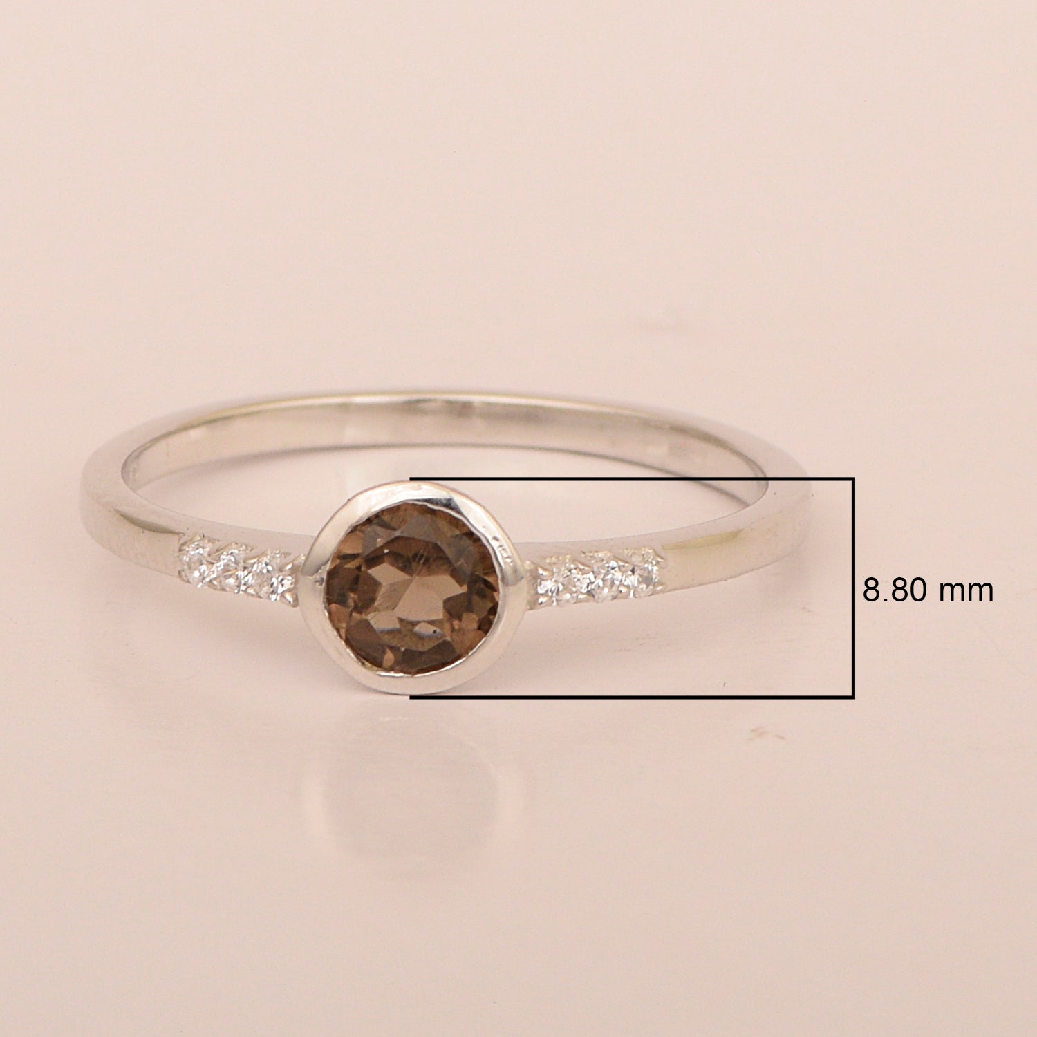Smoky Quartz ring