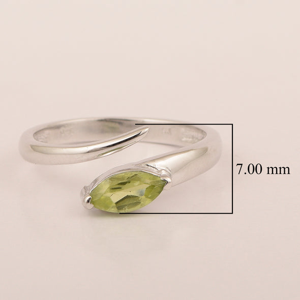 Peridot ring